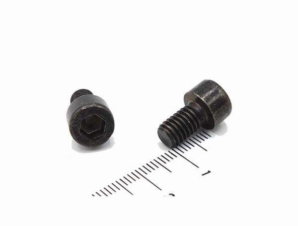 12438 Innensechskant M6x10 schwarz verzinkt VPE10St.