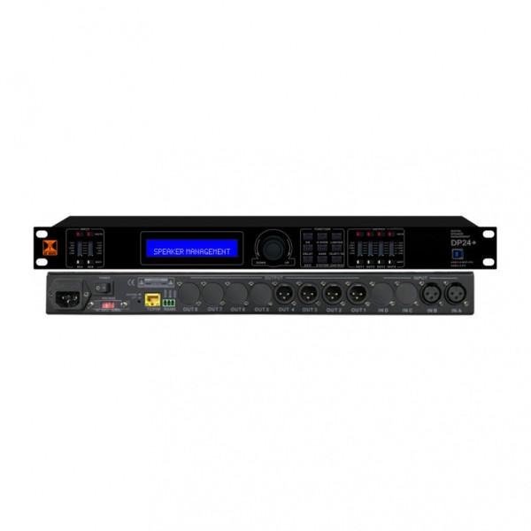 12976 dB-Mark DP24+ V2 2-in 4-out Digital Active Crossover