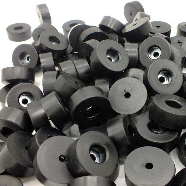 12525 Gummifüße VPE100St. 38x15mm