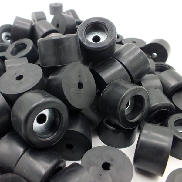 12527 Gummifüße VPE100St. 25x15mm