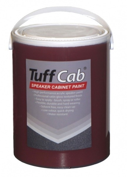 65487 5L Tuff Cab® Strukturlack RAL 3005 Weinrot