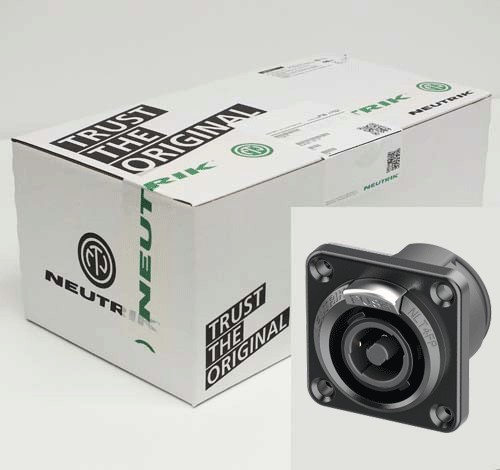 39024-25 Neutrik speakON NLT4FD-V-BAG VPE 25 Stk